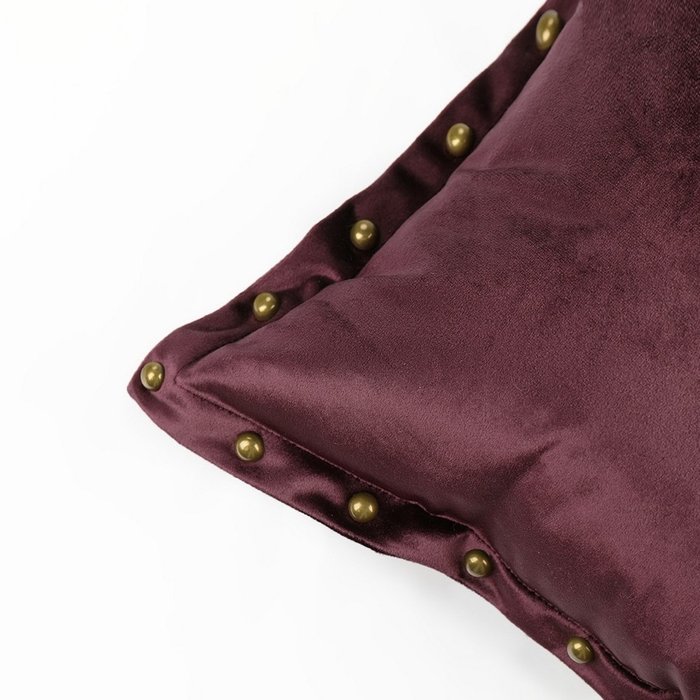 Чехол для подушки Людвиг 45х45 фиолетового цвета - лучшие Чехлы для подушек в INMYROOM