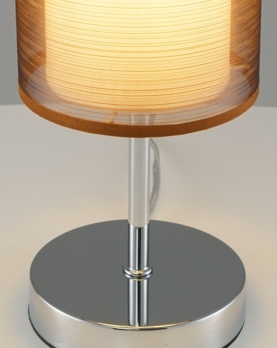 Лампа настольная Room коричневого цвета - лучшие Настольные лампы в INMYROOM