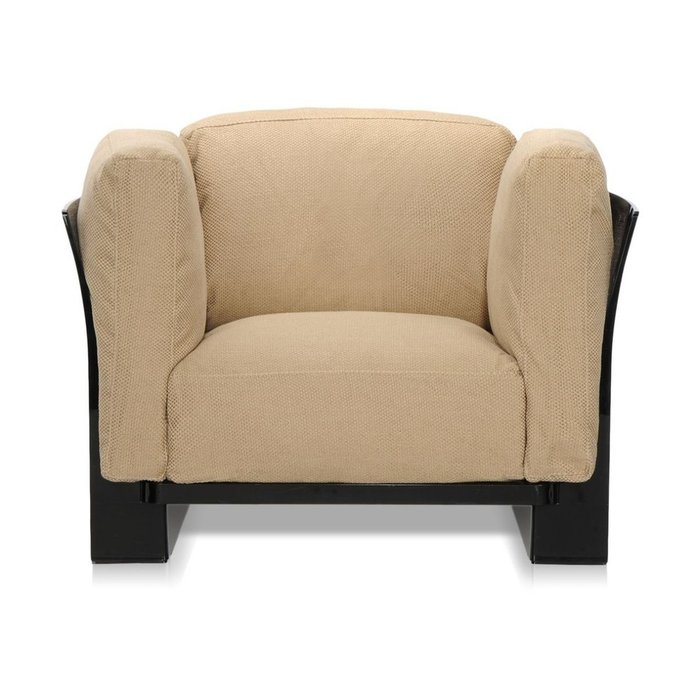 Кресло Pop Duo светло-коричневого цвета - купить Интерьерные кресла по цене 187516.0