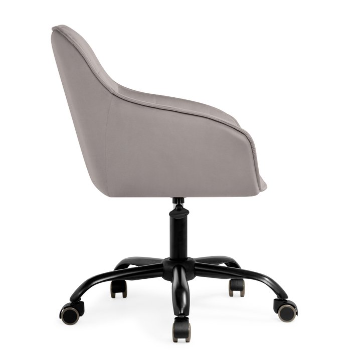 Офисное кресло Оиши серого цвета - лучшие Офисные кресла в INMYROOM