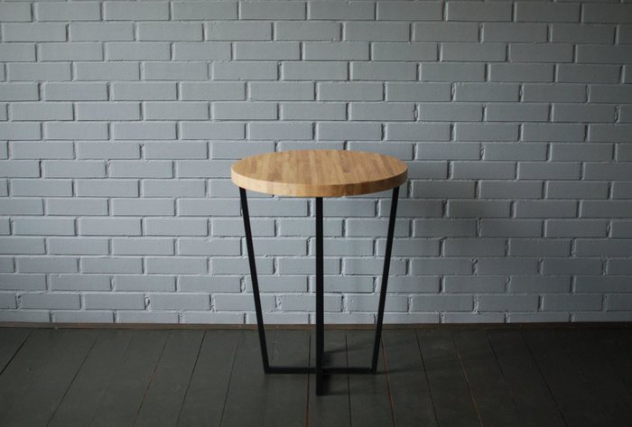 Обеденный стол Oak Round бежевого цвета - купить Обеденные столы по цене 22000.0