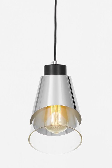 Подвесной светильник Lumina Deco Fabro LDP 7013-1 CHR+PR - лучшие Подвесные светильники в INMYROOM