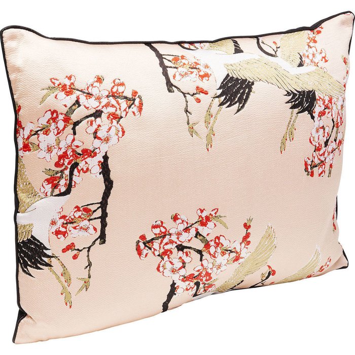 Подушка Garden розового цвета - купить Декоративные подушки по цене 5460.0