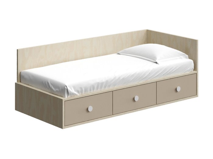 Кровать Yummy с тремя ящиками - купить Одноярусные кроватки по цене 43700.0