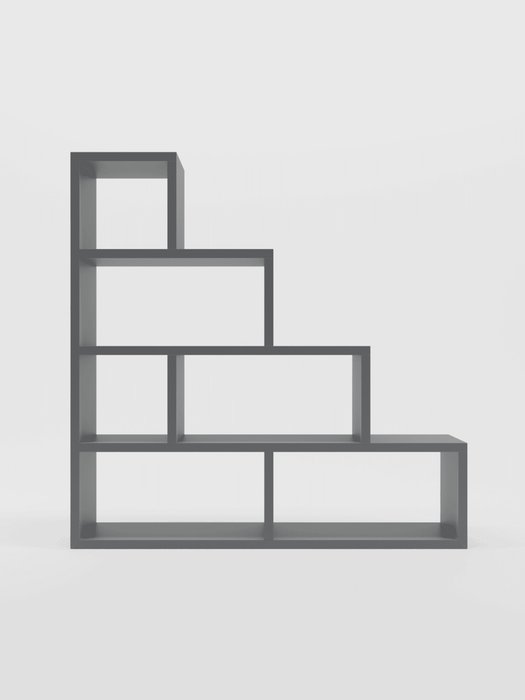 Стеллаж Opman серого цвета - купить Стеллажи по цене 16090 Стеллаж Opman серого цвета - купить Стеллажи по цене 16090