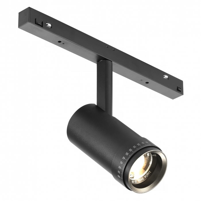 Свет-к трековый магнитный поворотный iLEDEX TECHNICAL VISION ZOOM 4822-020-D47-10W-10/60DG-3000K-BK Свет-к трековый магнитный поворотный iLEDEX TECHNICAL VISION ZOOM 4822-020-D47-10W-10/60DG-3000K-BK