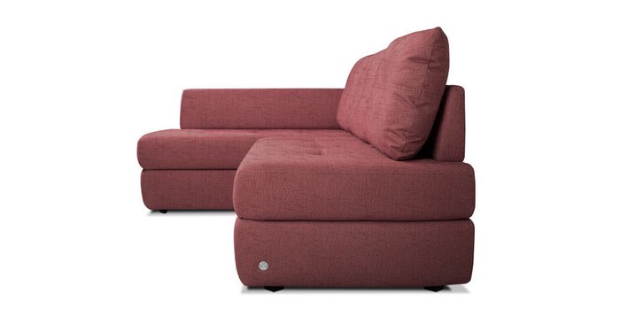 Угловой диван-кровать Арно красного цвета - лучшие Угловые диваны в INMYROOM