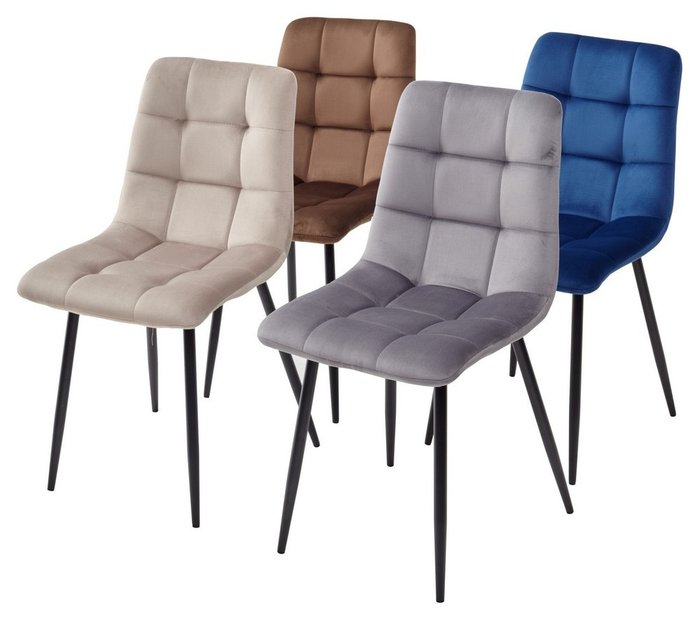 Стул Chilli синего цвета - купить Обеденные стулья по цене 2100.0