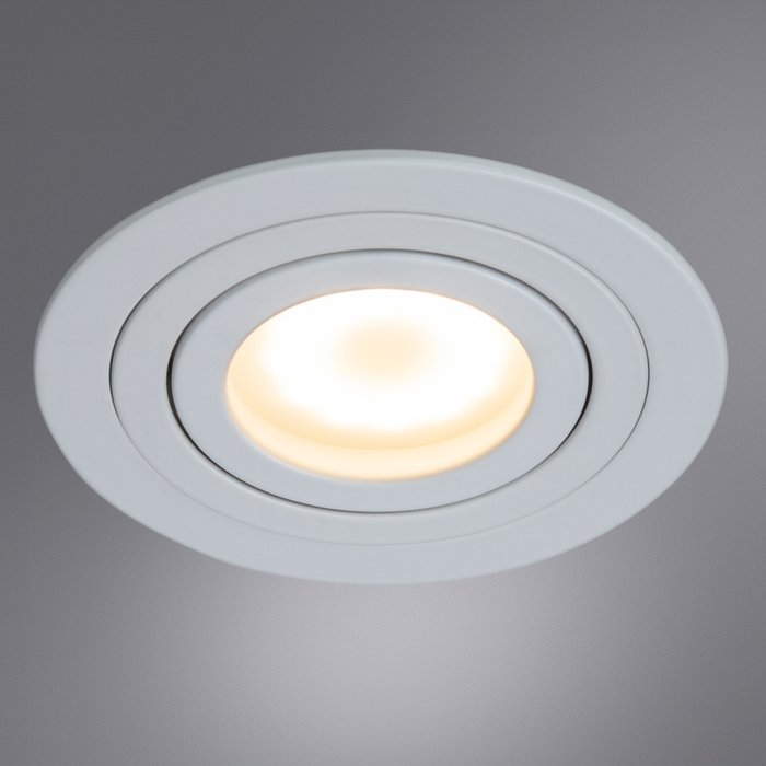 Светильник Arte Lamp TARF A2167PL-1WH - купить Встраиваемые споты по цене 580.0