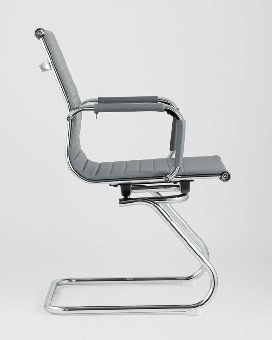 Офисное кресло Top Chairs Visit серого цвета - лучшие Офисные кресла в INMYROOM
