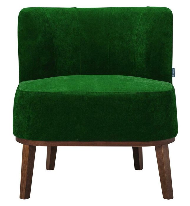 Кресло Шафран зеленого цвета - купить Интерьерные кресла по цене 15220.0