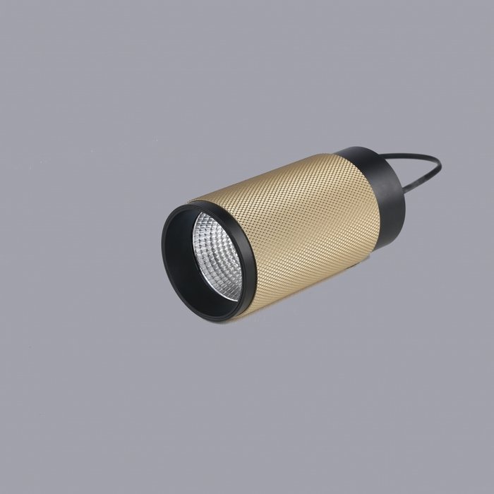 Светильник накладной iLEDEX Delta 1954-10W-3000K-36 BK+BR - лучшие Накладные споты в INMYROOM