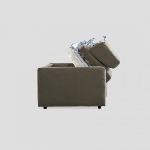Кресло-кровать серого цвета - купить Интерьерные кресла по цене 96669.0