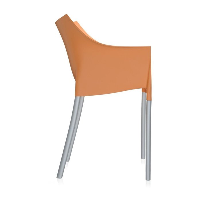Кресло Dr. NO оранжевого цвета - лучшие Обеденные стулья в INMYROOM