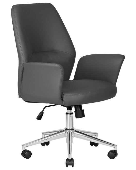 Офисное кресло для руководителей Samuel серого цвета - купить Офисные кресла по цене 15140.0