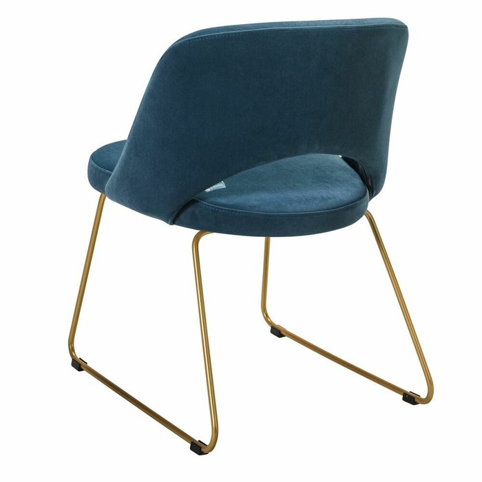 Стул Lars темно-синего цвета - лучшие Обеденные стулья в INMYROOM