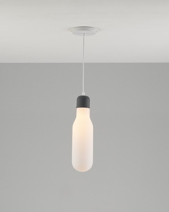 Подвесной светильник One бело-серого цвета - купить Подвесные светильники по цене 3490.0