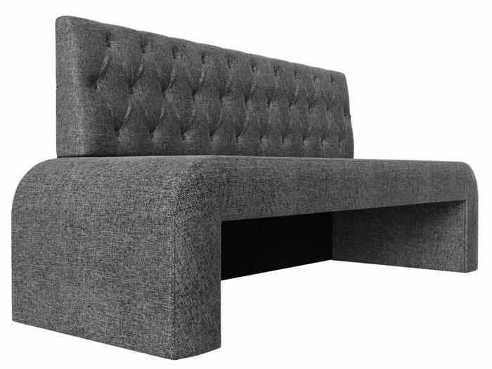 Прямой диван Кармен Люкс серого цвета - лучшие Прямые диваны в INMYROOM