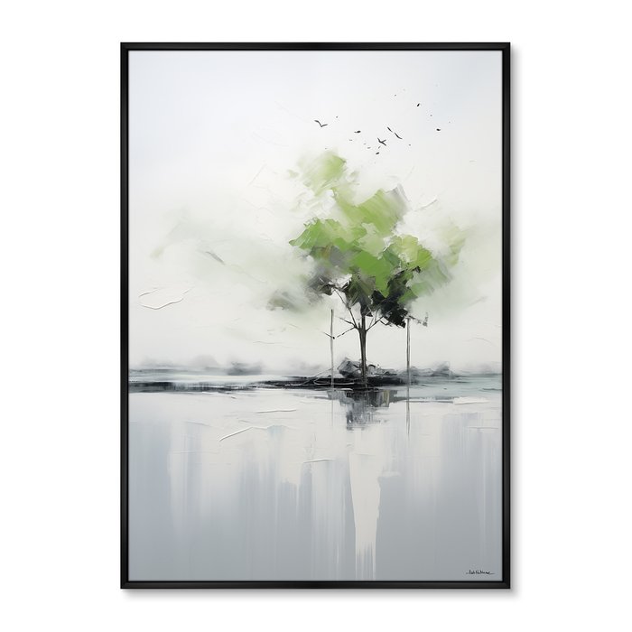 Репродукция картины Landscape collection, Autumn comes, No 2, 2024г.