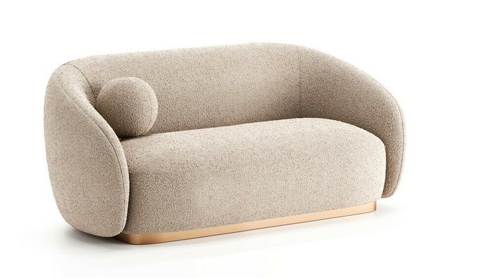 Диван Polly 160 белого цвета