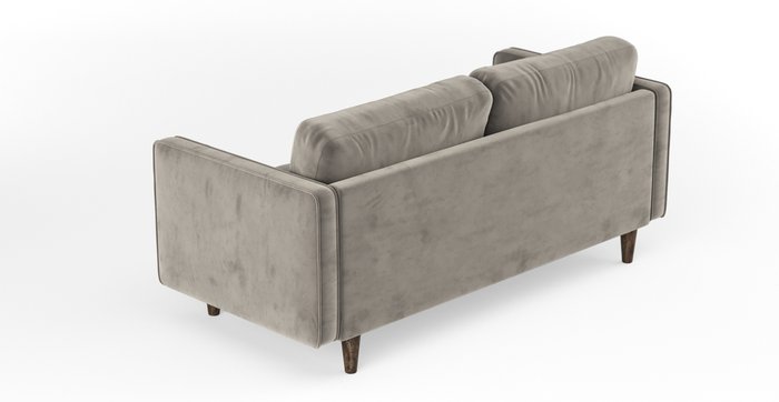 Трехместный диван SCOTT ST серый - лучшие Прямые диваны в INMYROOM