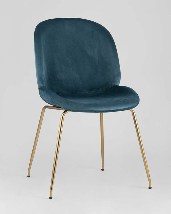 Стул Beetle темно-синего цвета - купить Обеденные стулья по цене 9990.0