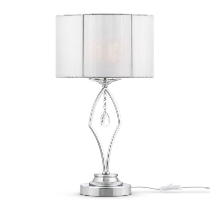 Настольная лампа Miraggio с белым абажуром