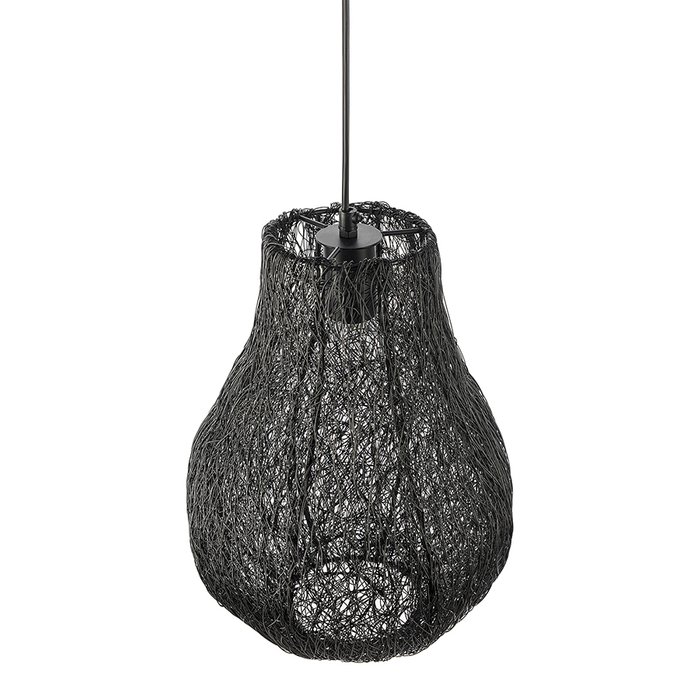 Светильник подвесной Vinger из металла черного цвета - лучшие Подвесные светильники в INMYROOM