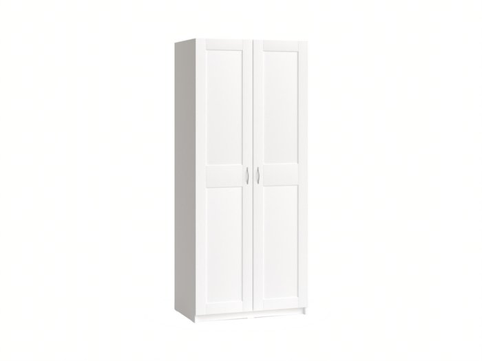 Шкаф двухдверный Макс белого цвета
