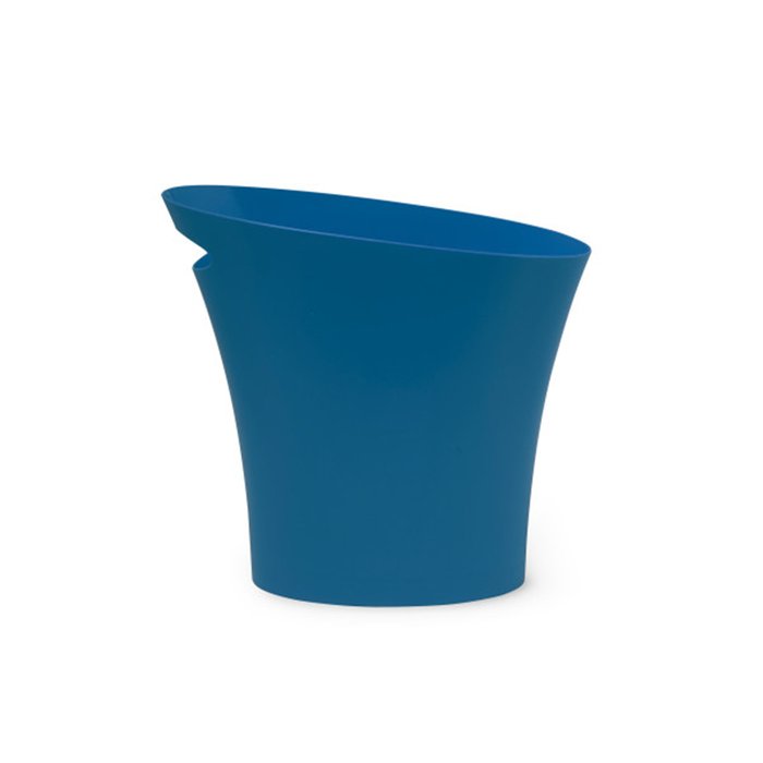 Контейнер мусорный Skinny синего цвета - купить Плетеные корзины по цене 770.0