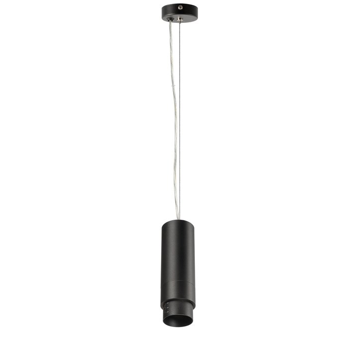 Подвесной светодиодный светильник Fuoco К 4000 черного цвета