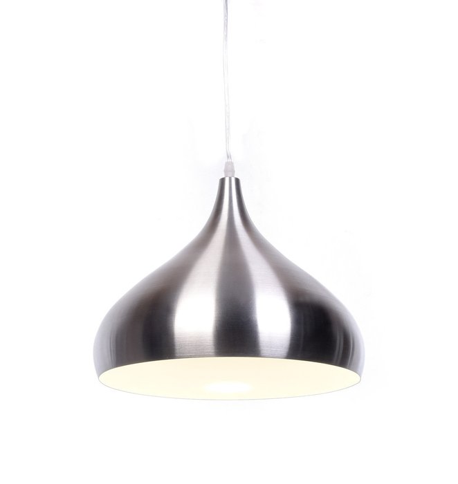 Подвесной светильник Folina серебряного цвета - лучшие Подвесные светильники в INMYROOM