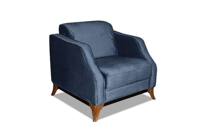 Кресло Gabrisa темно-синего цвета