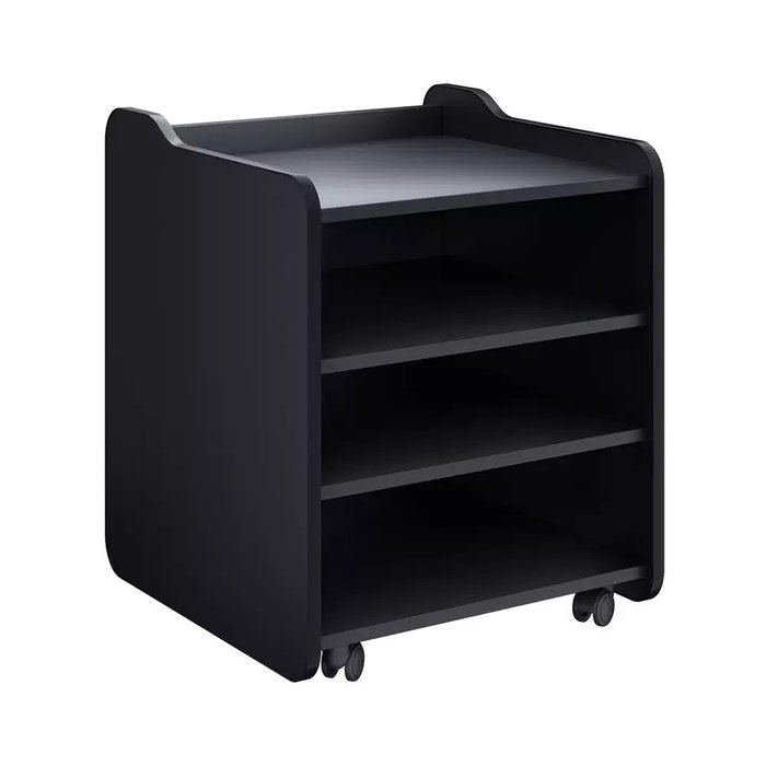 Тумба для игрового компьютерного стола Case Lite 50 черного цвета