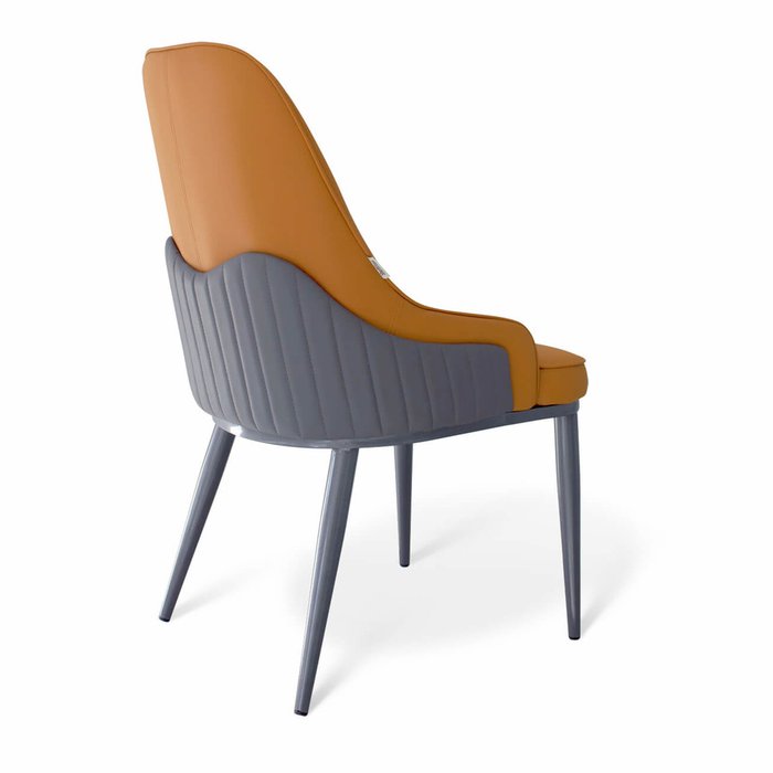 Обеденный стул-кресло Epos песочно-серого цвета - купить Обеденные стулья по цене 16490.0
