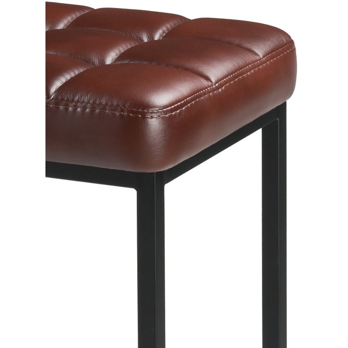 Табурет полубарный Лофт коричневого цвета - лучшие Барные стулья в INMYROOM