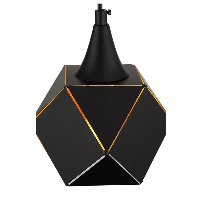 Светильник подвесной ST-Luce Черный/Черный, Золото E14 1*40W ENIGMA - лучшие Подвесные светильники в INMYROOM