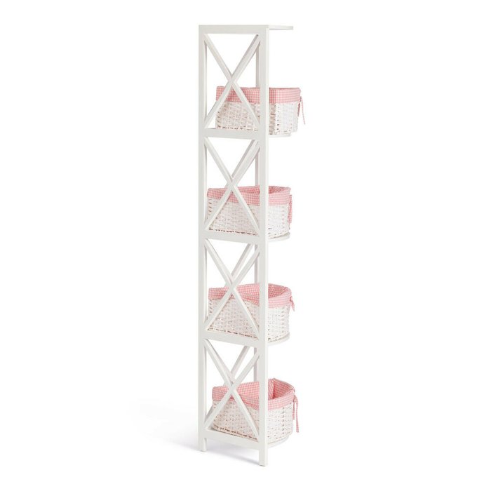 Угловая этажерка Angulaire бежевого цвета - купить Стеллажи по цене 6530.0