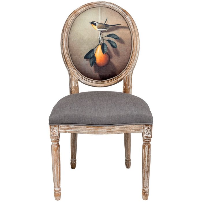 Стул Мисс Грушовка серого цвета - купить Обеденные стулья по цене 29000.0