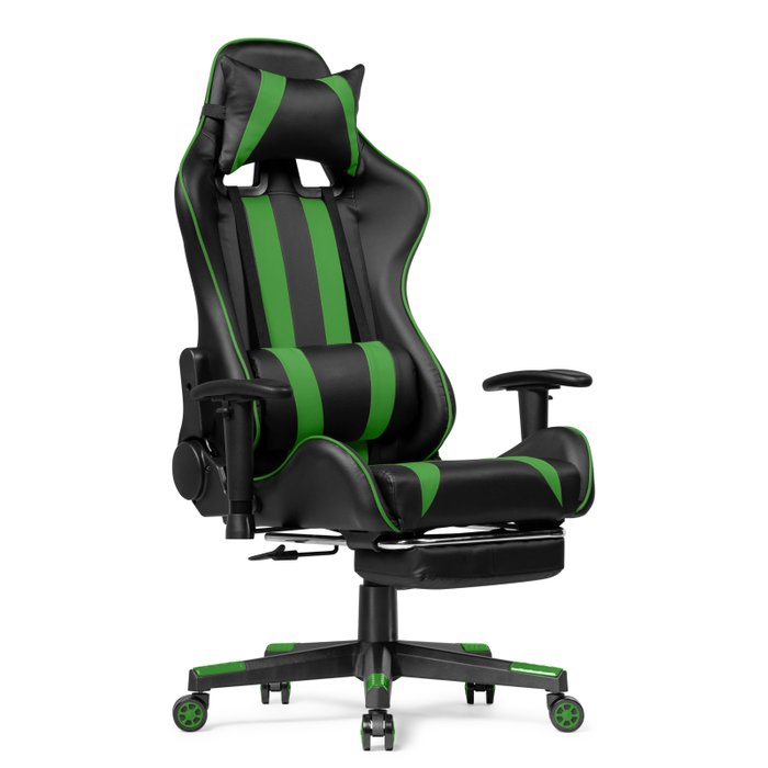 Компьютерное кресло Corvet черно-зеленого цвета - купить Офисные кресла по цене 17550.0