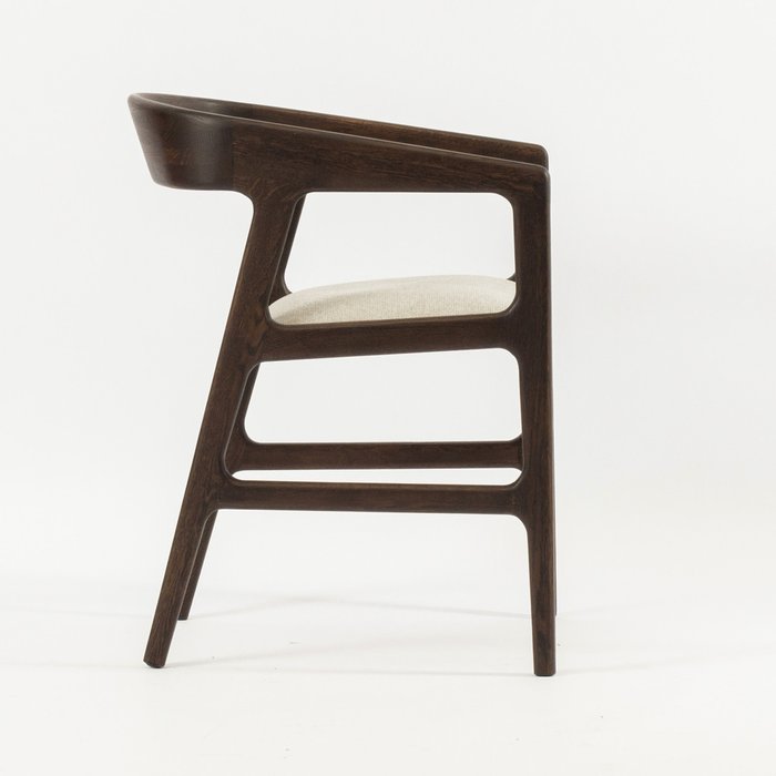Стул Речото серо-коричневого цвета - лучшие Обеденные стулья в INMYROOM