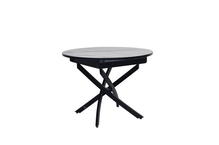 Раздвижной обеденный стол Андромеда с серой столешницей  - лучшие Обеденные столы в INMYROOM