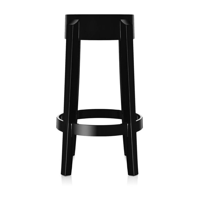 Стул барный Charles Ghost черного цвета - купить Барные стулья по цене 33210.0