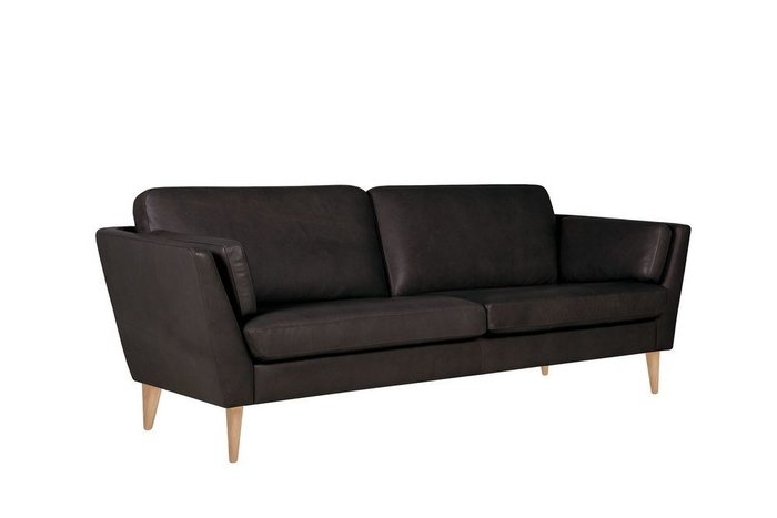 Диван Mynta темно-коричневого цвета - купить Прямые диваны по цене 416500.0
