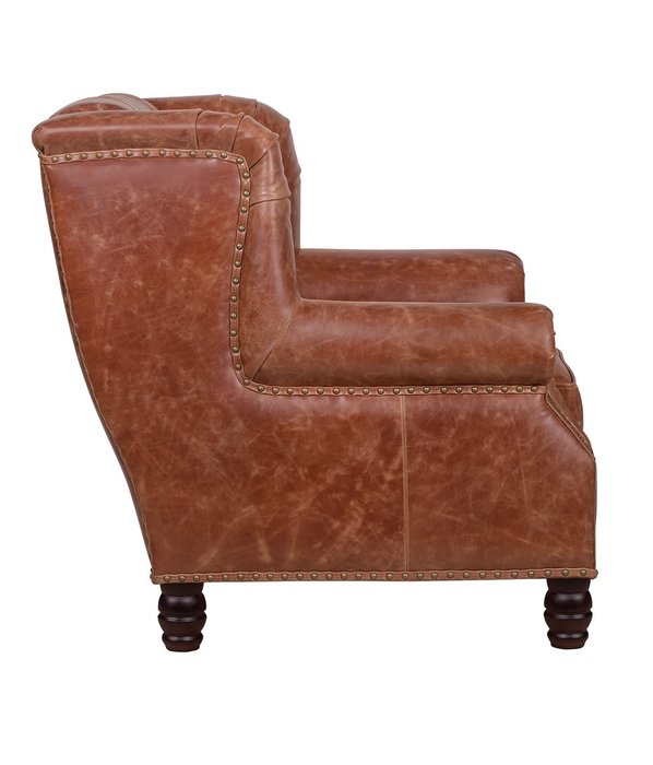Кожаные кресла Кресло из натуральной кожи Marrone - лучшие Интерьерные кресла в INMYROOM