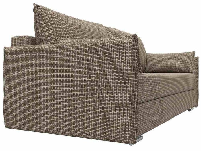 Прямой диван-кровать Сайгон бежево-коричневого цвета - лучшие Прямые диваны в INMYROOM
