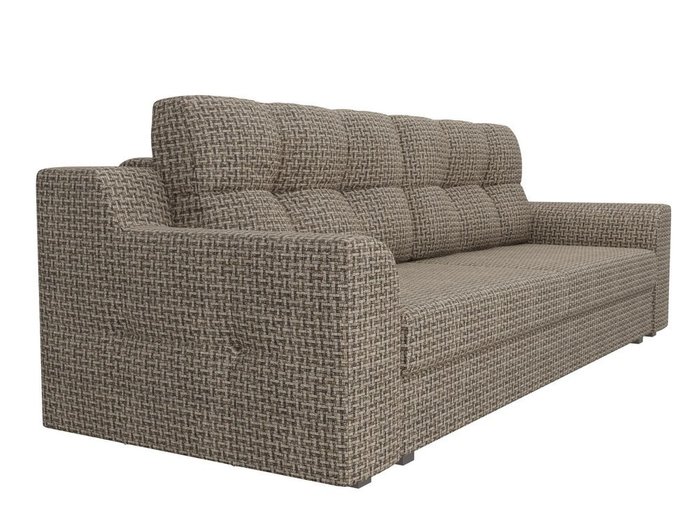 Прямой диван-кровать Сансара коричневого цвета - лучшие Прямые диваны в INMYROOM