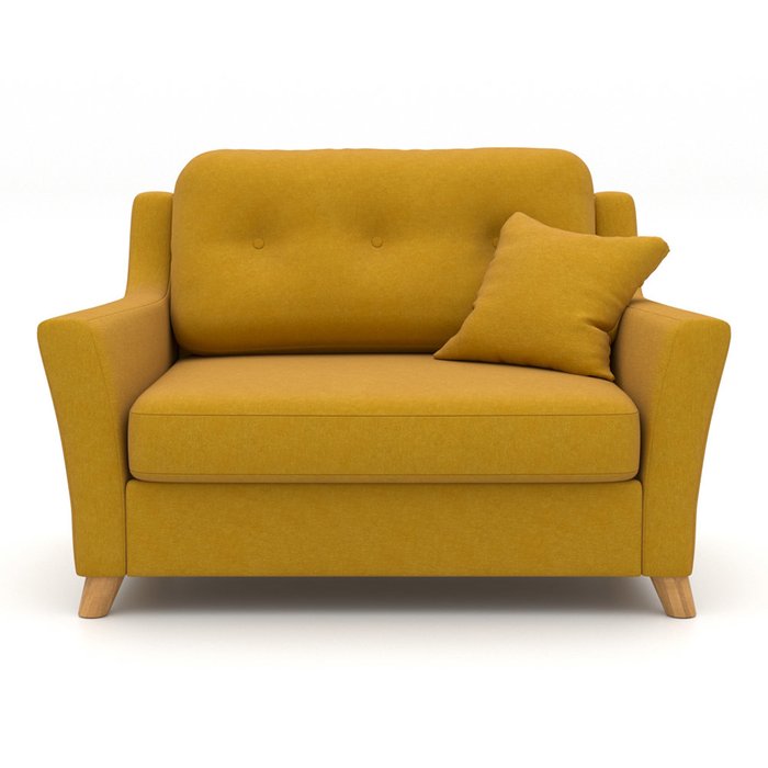 Кресло-кровать Raf MTR желтого цвета