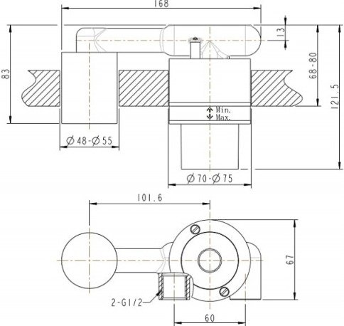 Скрытая часть Built-in - купить Смесители для раковин по цене 12531.0