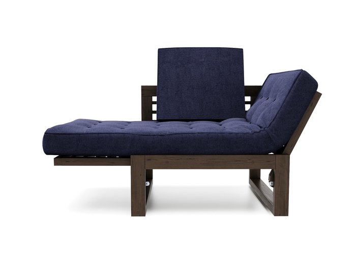 Кресло-трансформер из рогожки Балтик синего цвета - лучшие Интерьерные кресла в INMYROOM
